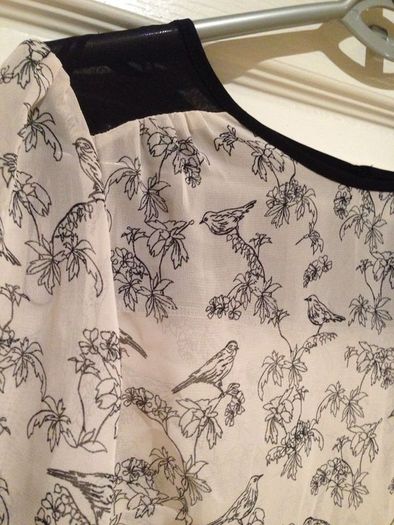 Ladies Bird Print Blouse