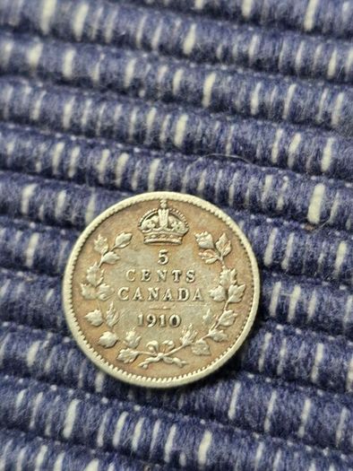 Edward VII 5cent Canada x2