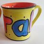 Hand Painted Mug - Multicoloured - 'Sarah' - Giftable Image 2