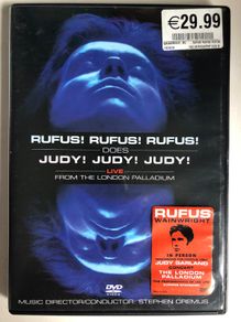 Rufus Wainwright [2007] Rufus! Rufus! Rufus! Does Judy! Judy! Judy! Live From The London Palladium [Music DVD]