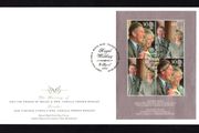 2005 Great Britain Royal Wedding of HRH The Prince of Wales and Mrs Camilla Parker Bowles Commemorative Stamps Addressed First Day Cover (FDC) with Edinburgh pictorial cancel.