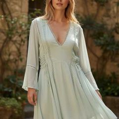 Green Asos Dress Size 16