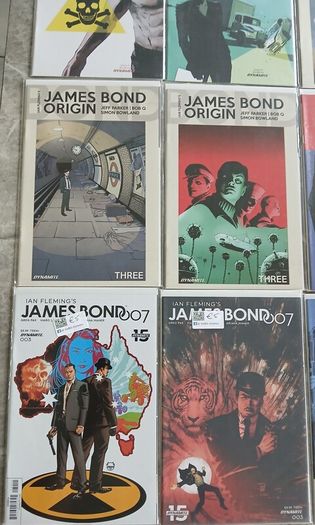 James Bond 007 comics bundle/joblot