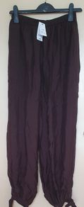 BNWT - Size XS - A Lovely Chocolate Coloured Harem Style Pants - #
