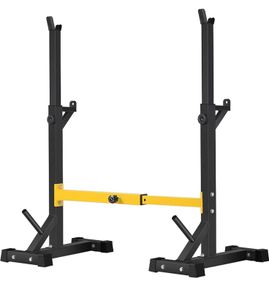 Squat Rack Barbell Stands Free Bench Press Strength Training Dumbbell Racks Height Adjustable Weight Lifting Rack for Home Gym MULTIPLE COLOURS AVAILABLE (FREE POSTAGE)
