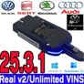 VIIPLUS [1996-2025] Update V25.3.1 vagcom vcds Unlimits VINs Real V2 Online Hardware Interface For VAG Diagnostic Coding TOOL Image 6