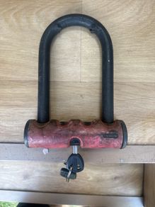 Abus lock two keys