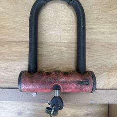 Abus lock two keys