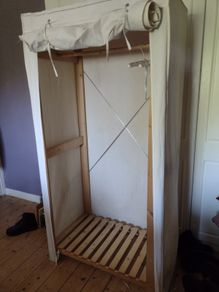 Fabric wardrobe