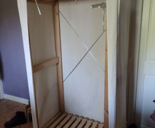 Fabric wardrobe