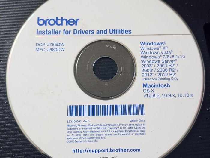 Brother Dcp-j785dw Colour Inkjet Printer