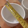 White ceramic storage jar with airtight lid cost 11euro Image 9