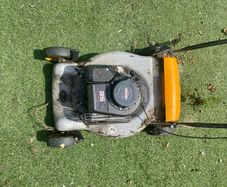 Petrol lawnmower