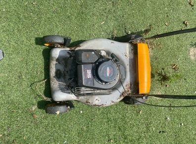Petrol lawnmower