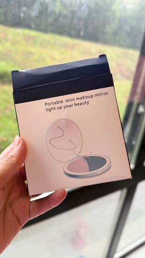 Portable LED mirror