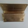 Authentic Prada Milano Golden Saffiano Leather Long Wallet Image 3