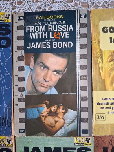 James Bond PAN Books Set