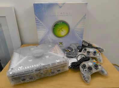 Boxed Crystal Original Xbox