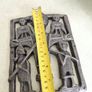the Clonmacnoise Crucifixion Plaque, a 10th-century Irish gilt-bronze sculpture. Image 4