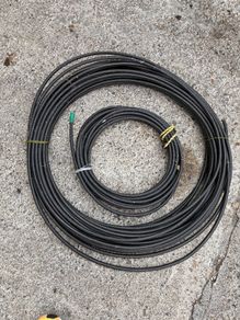 Old pipe wire