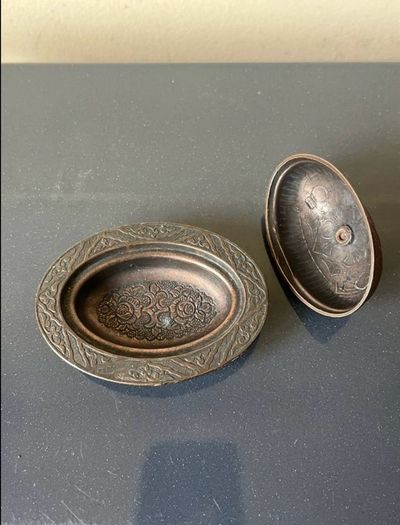 Vintage copper bowl