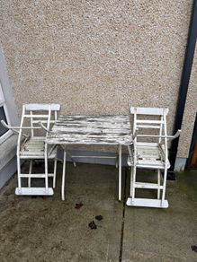 Free Table and Chairs.