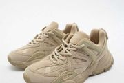 Zara Combined LEATHER Runners