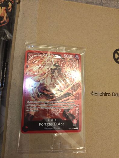 one piece play mat and promo brand new box open