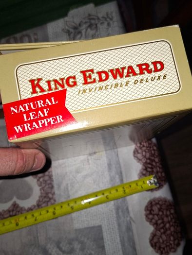 Vintage Box for 50 King Edward Invincible Deluxe with 13 Unopened Inside, Postage Available or collection