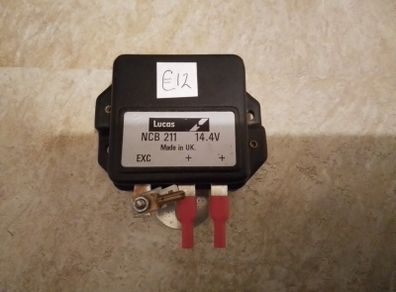 Lucas Voltage Regulator.