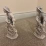 2x Ceramic sailor figures 22cm H x 19cm W x 10cm L Image 2