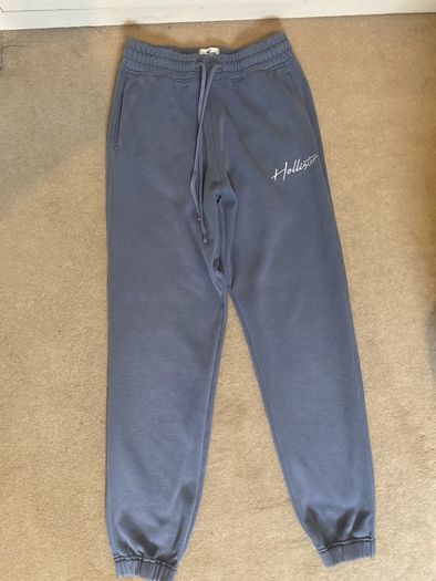 Mens Hollister Blue/Grey Tracksuit- Size XS