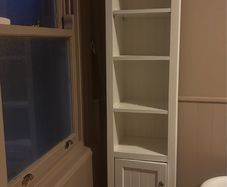 Free Tall White Bathroom Storage Cabinet