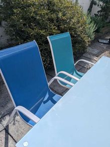 Garden Table and 4 xChairs