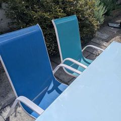 Garden Table and 4 xChairs