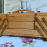 Vintage Wooden Sewing Box Image 7