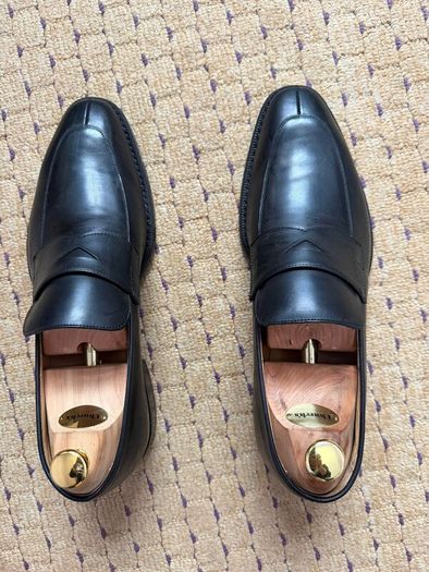 CHURCH's Men's Leather Shoes Made In England Size UK 7.5 EU 41