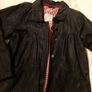Denim Navy girls coat. Age 7-8. Name It brand Image 2