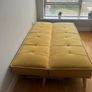 Yellow Sofa Bed Image 2