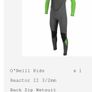 ONeill's wetsuit, Rapture II, Size 8, 3/2mm Image 5
