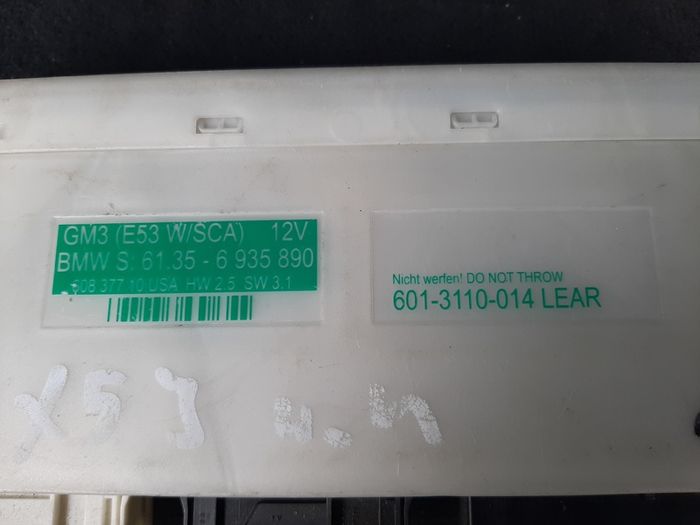 BMW X5 Used Basic General Body Control Module