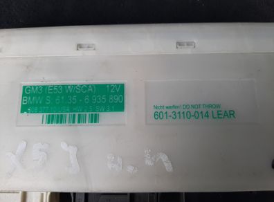 BMW X5 Used Basic General Body Control Module