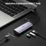 USB C Hub Type C to 3 Port USB 3.0 Dock with Gigabit Ethernet Adapter Micro USB Power for MacBook Pro Air Dell XPS 15 13 Chromebook Pixel Surface Book 2 Samsung S10 S9 Plus S8 Note 9 8 Image 9