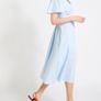 NEW Ladies Polka Dot Button- Through Tea Dress: Size 8 Image 4
