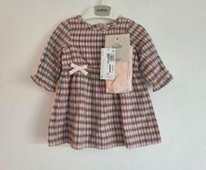 0-3m, With Tags M&S Soft Baby Dress with Tights