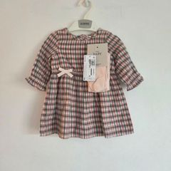 0-3m, With Tags M&S Soft Baby Dress with Tights