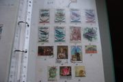 A collection of Russian stamps in binder (1883-1990s)
