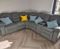 NEW Recliners Leather Couches 3+2 AND CORNER SETS In Different Design And Varities, Instock