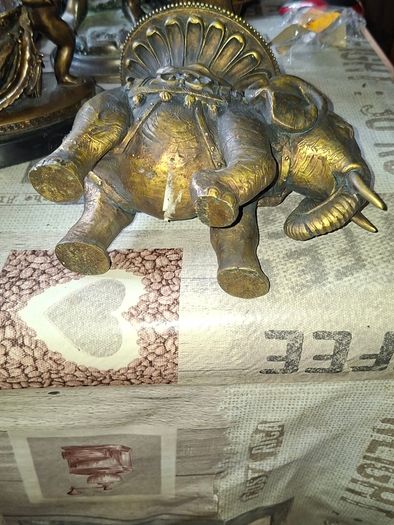 Beautiful Large Enough Elephant Candle Holder Postage Available or Collection