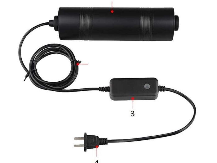 SunSun AUV-10A UV-C 10W Sterilizer UV For Sump